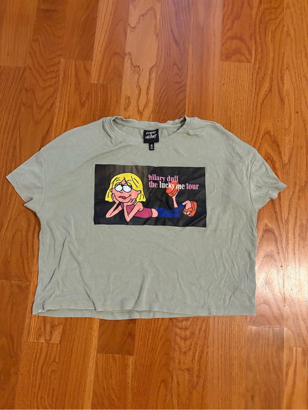 Hilary Duff Lucky Me Tour Custom Tee